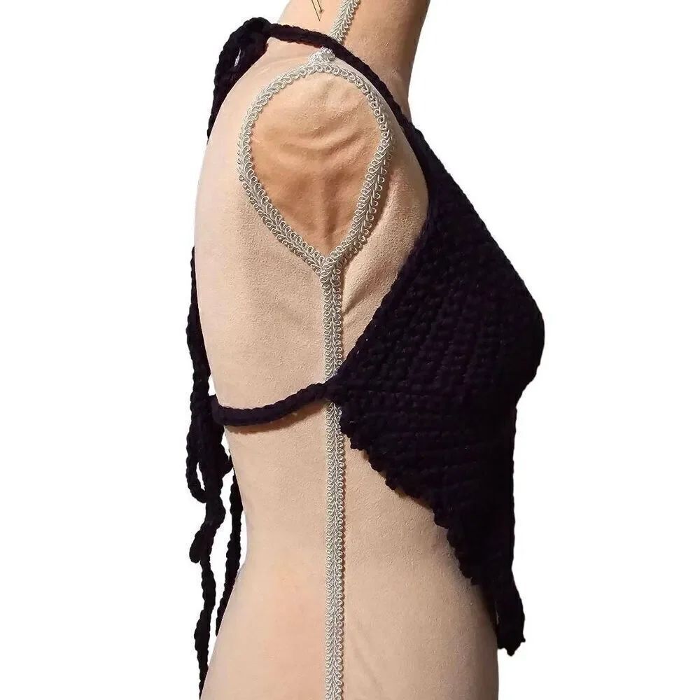 Custom Crochet Halter Top - Picture 2 of 3